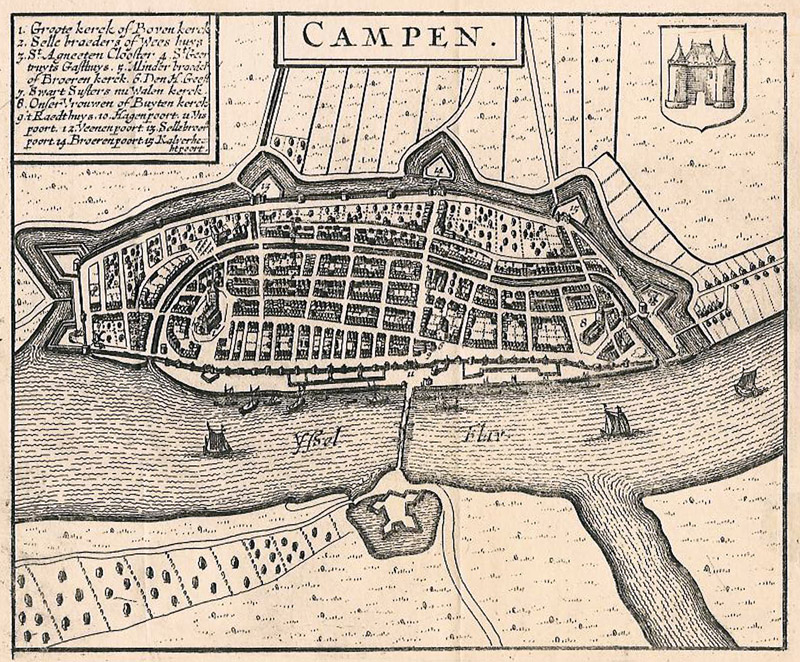 Kampen 1662 Guiccardini